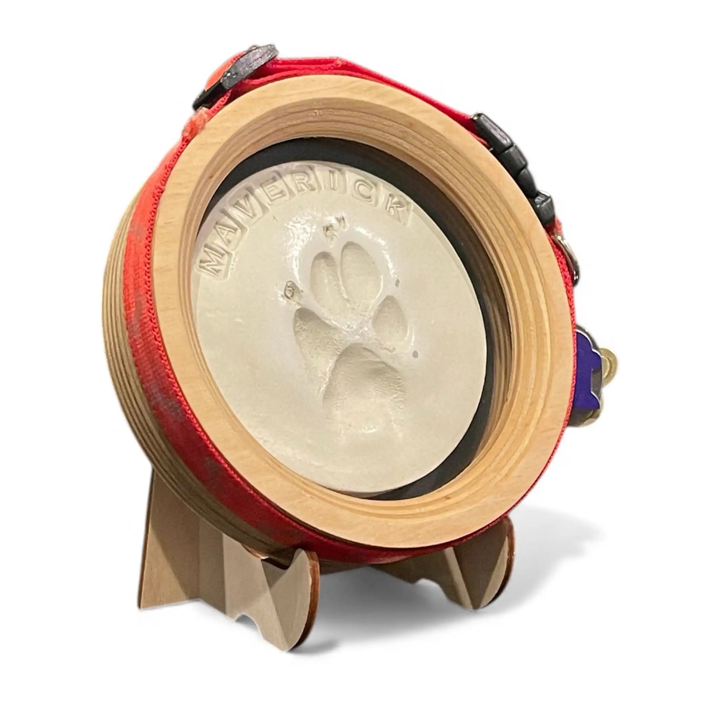 Paw Print & Collar Memorial Frame