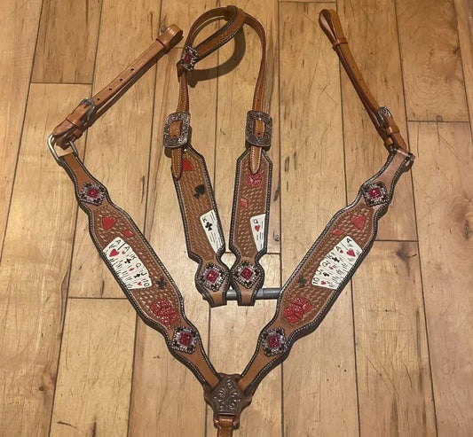 READY TO SHIP Western Horse Tack Set - Playing Card (BHT099)