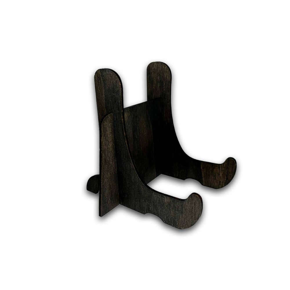 Small Black Wood Display Stand