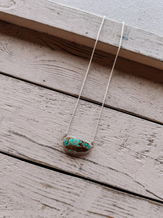 Blue Train Turquoise Necklace