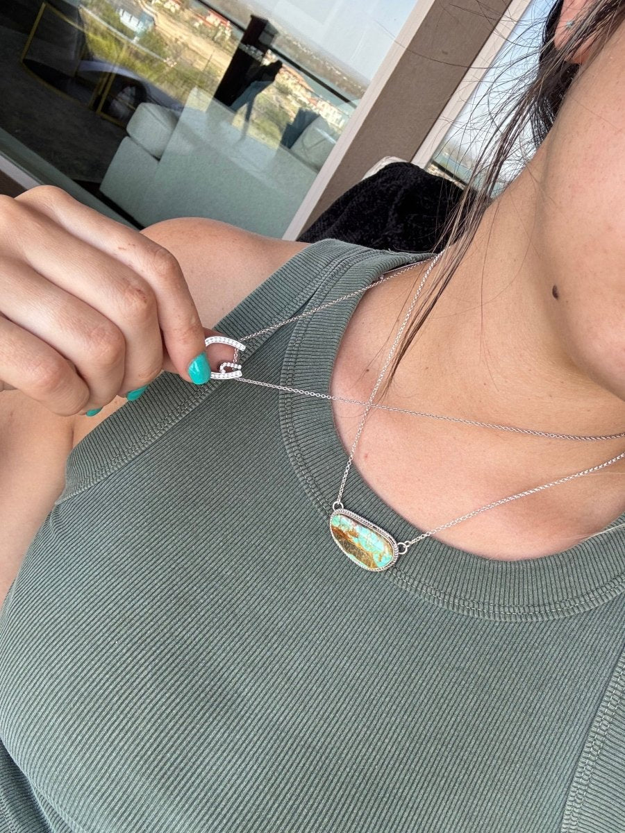 Blue Train Turquoise Necklace