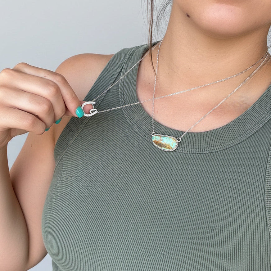 Blue Train Turquoise Necklace