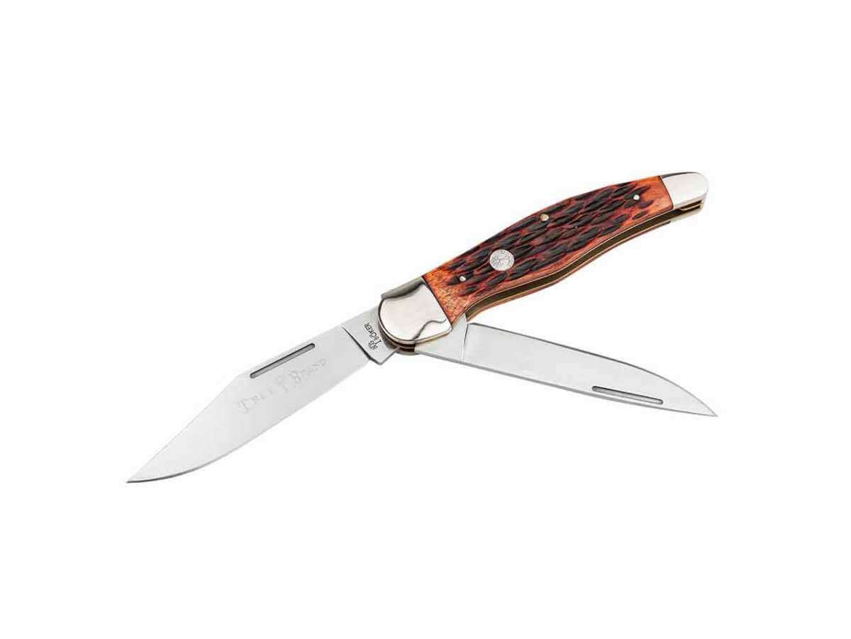 Böker - Traditional Series 2.0 Folding Hunter Jigged Brown Bone