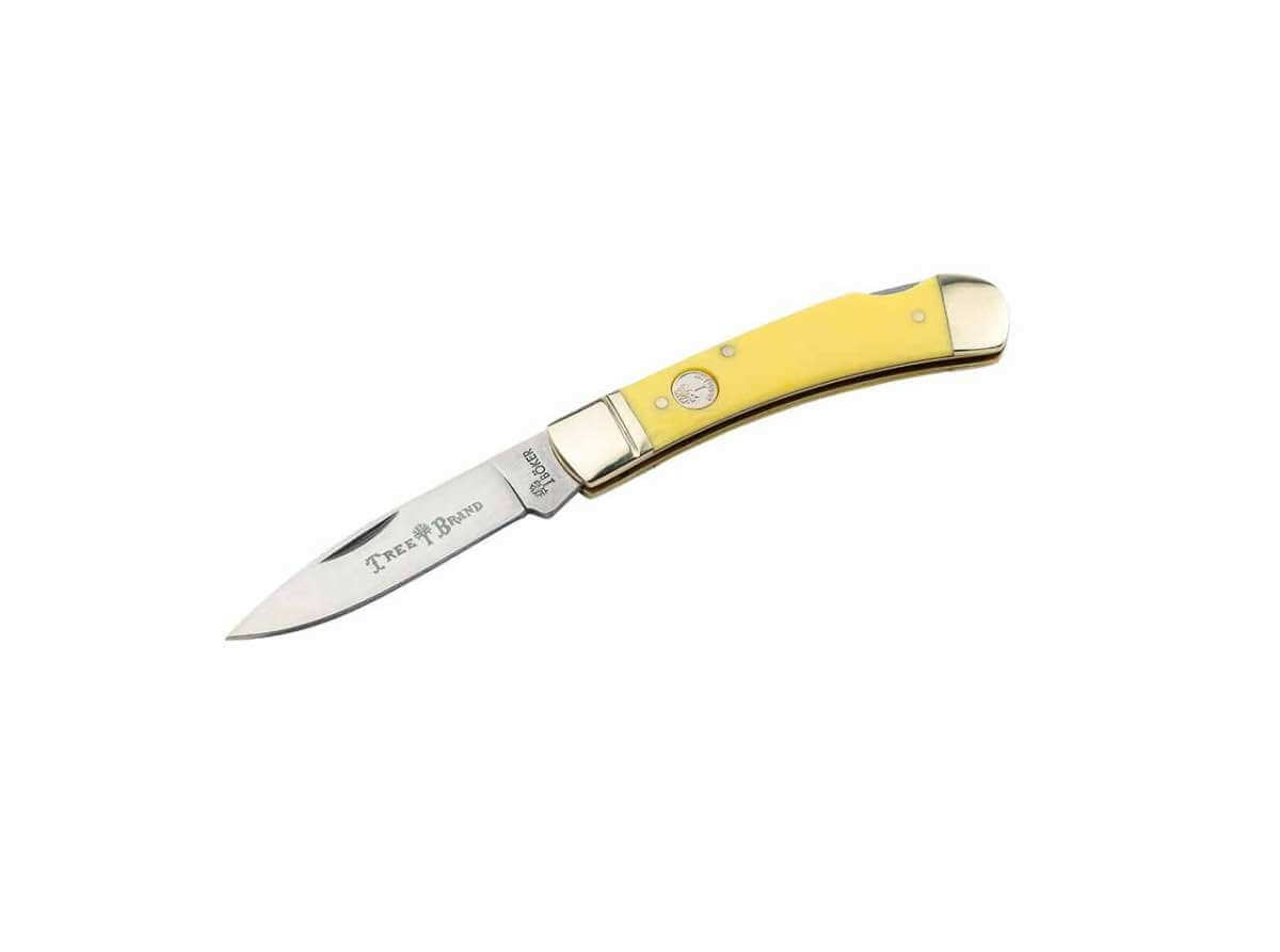 Traditional Series 2.0 Gentleman's Lockback Yellow Delrin - Böker Tree Brand