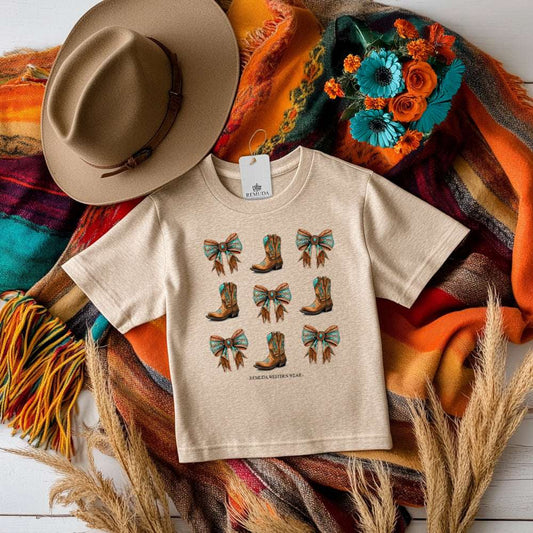 Bows & Boots Infant Girls Western T-Shirt