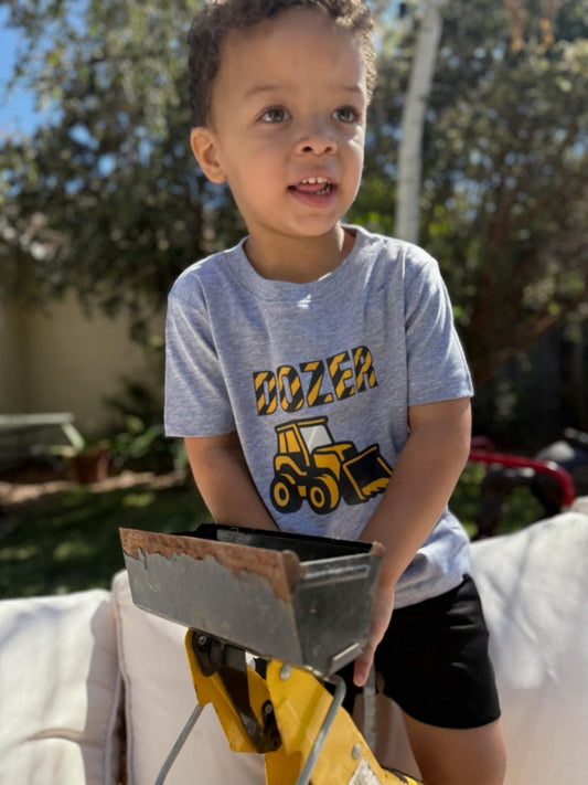 Bull Dozer Toddler's Tee