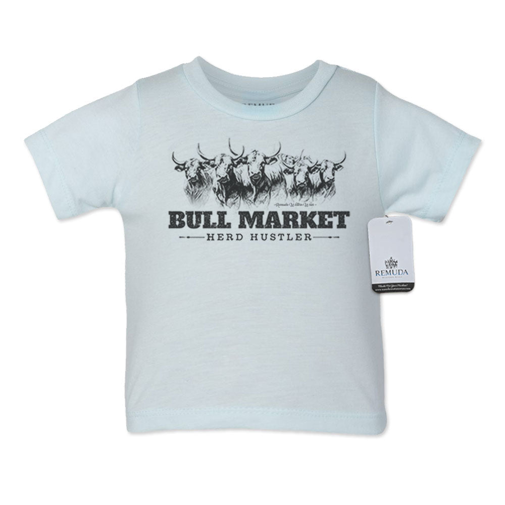Bull Market Herd Hustler -  Infant Western Tee T-Shirt
