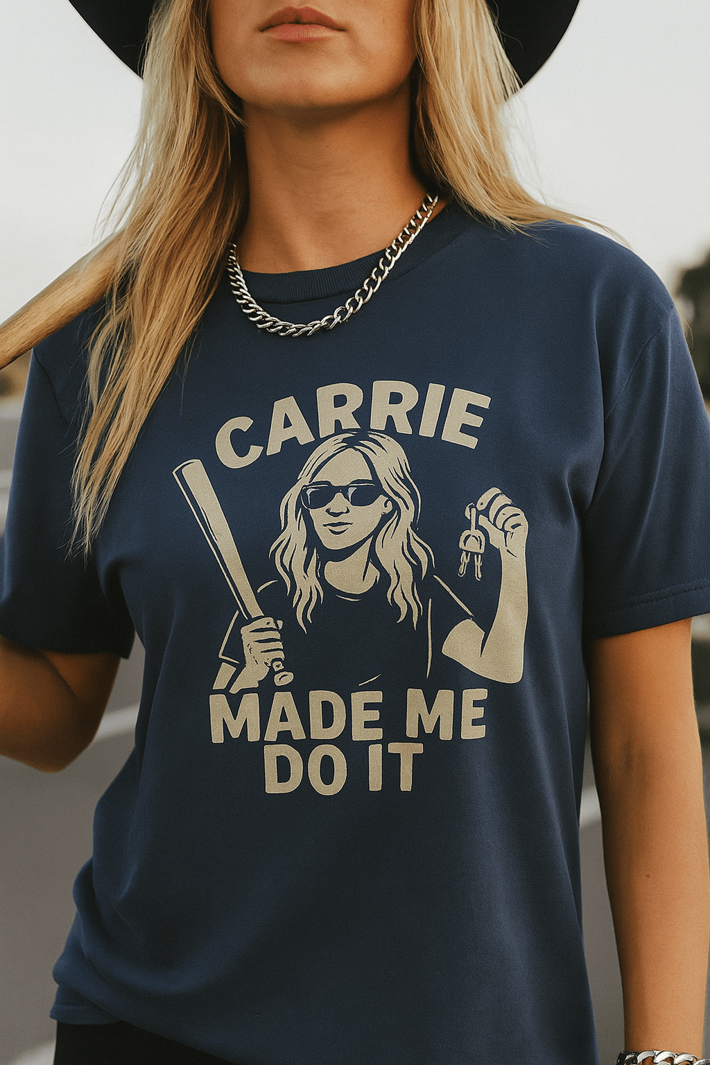 Carrie Made Me Do It Tee