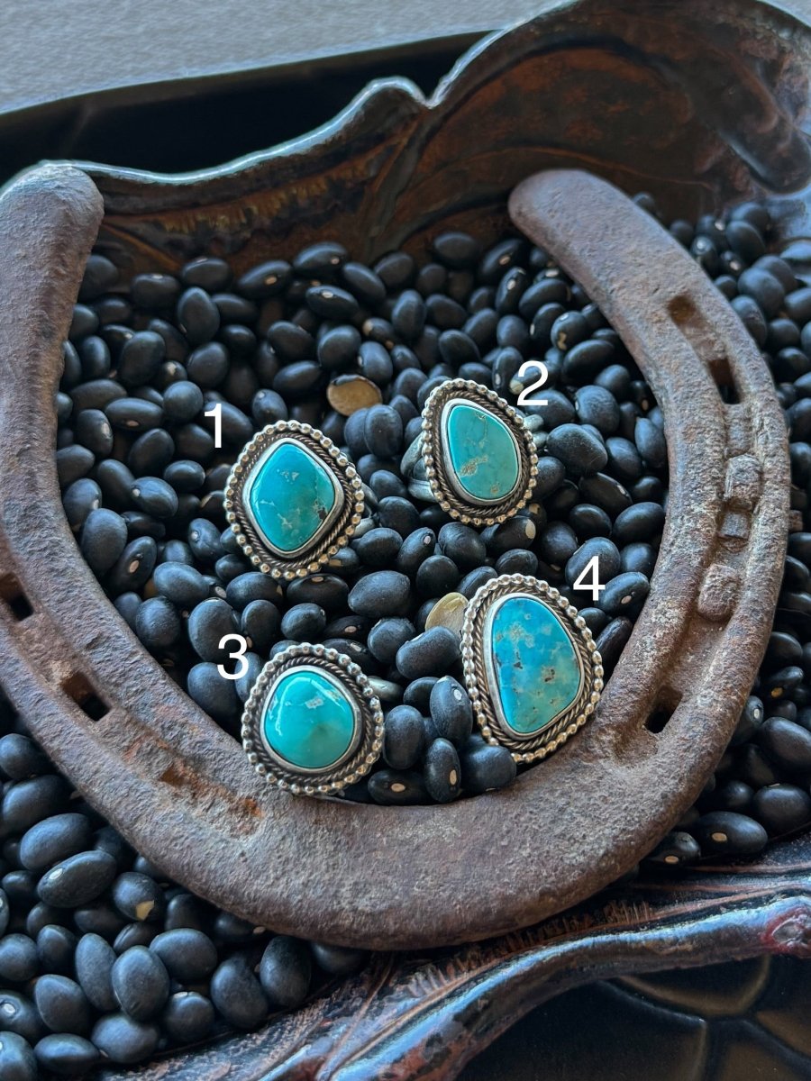 Carried Away Adjustable Turquoise Ring