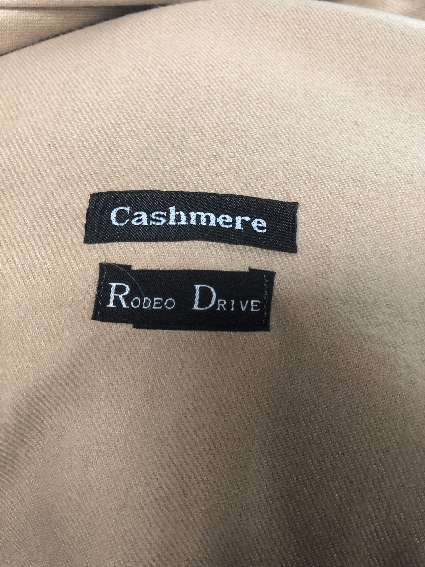 Ultra Soft Tan Cashmere Scarf / Wrap / Shawl / Cover  #CA1