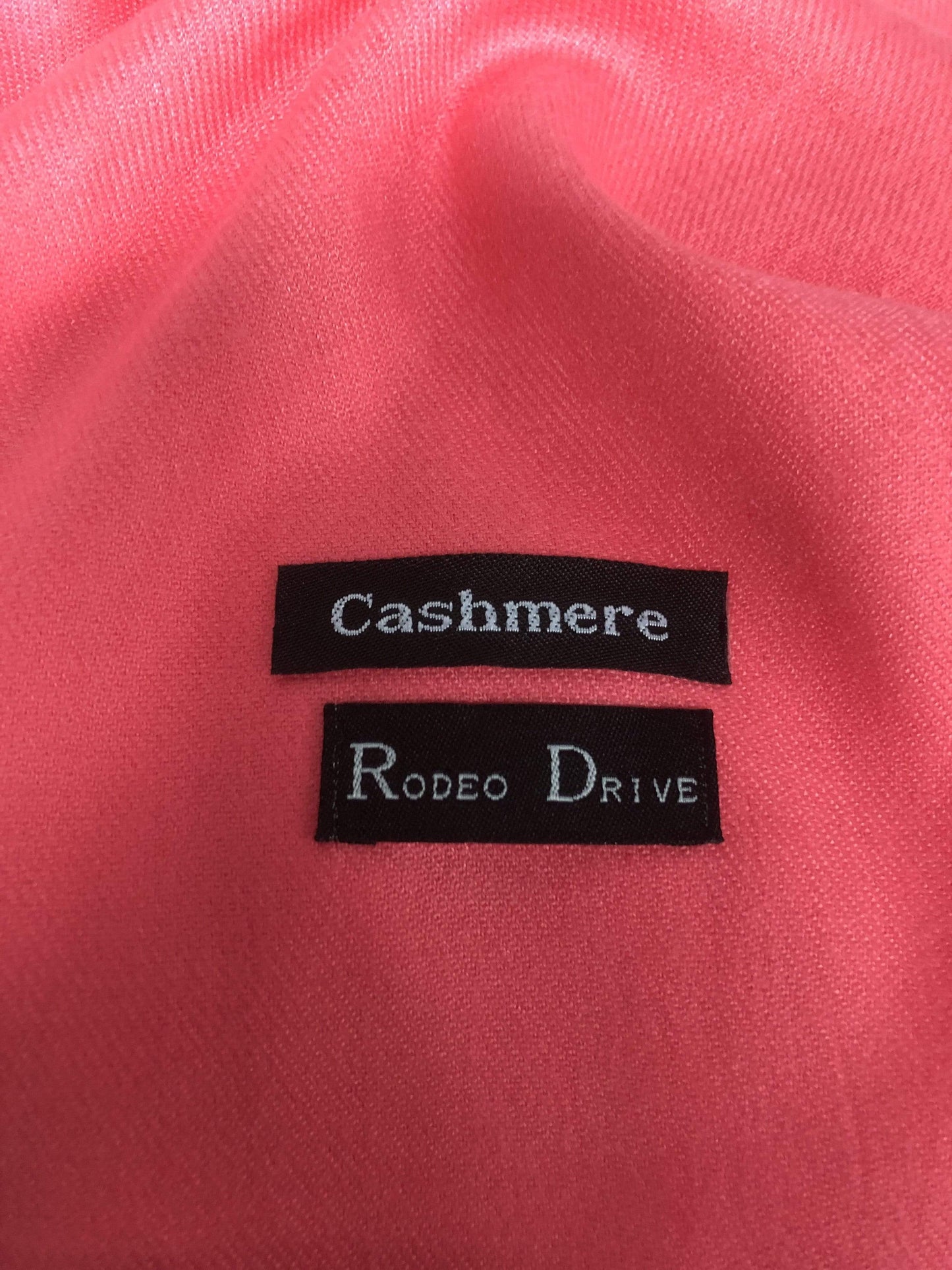 Ultra Soft Pink Cashmere Scarf / Wrap / Shawl / Cover  #CA5