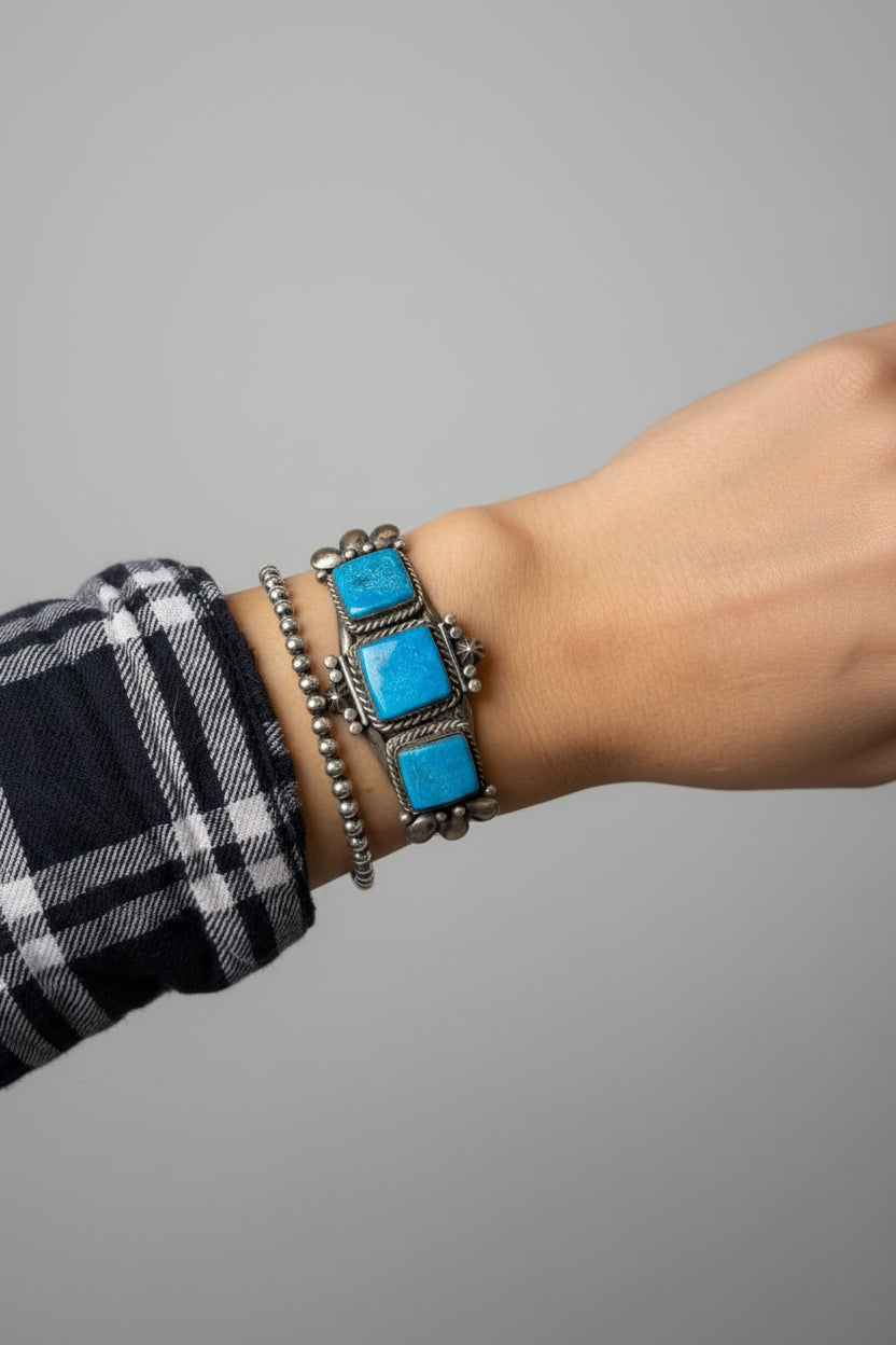Cayote Turquoise Cuff Bracelet