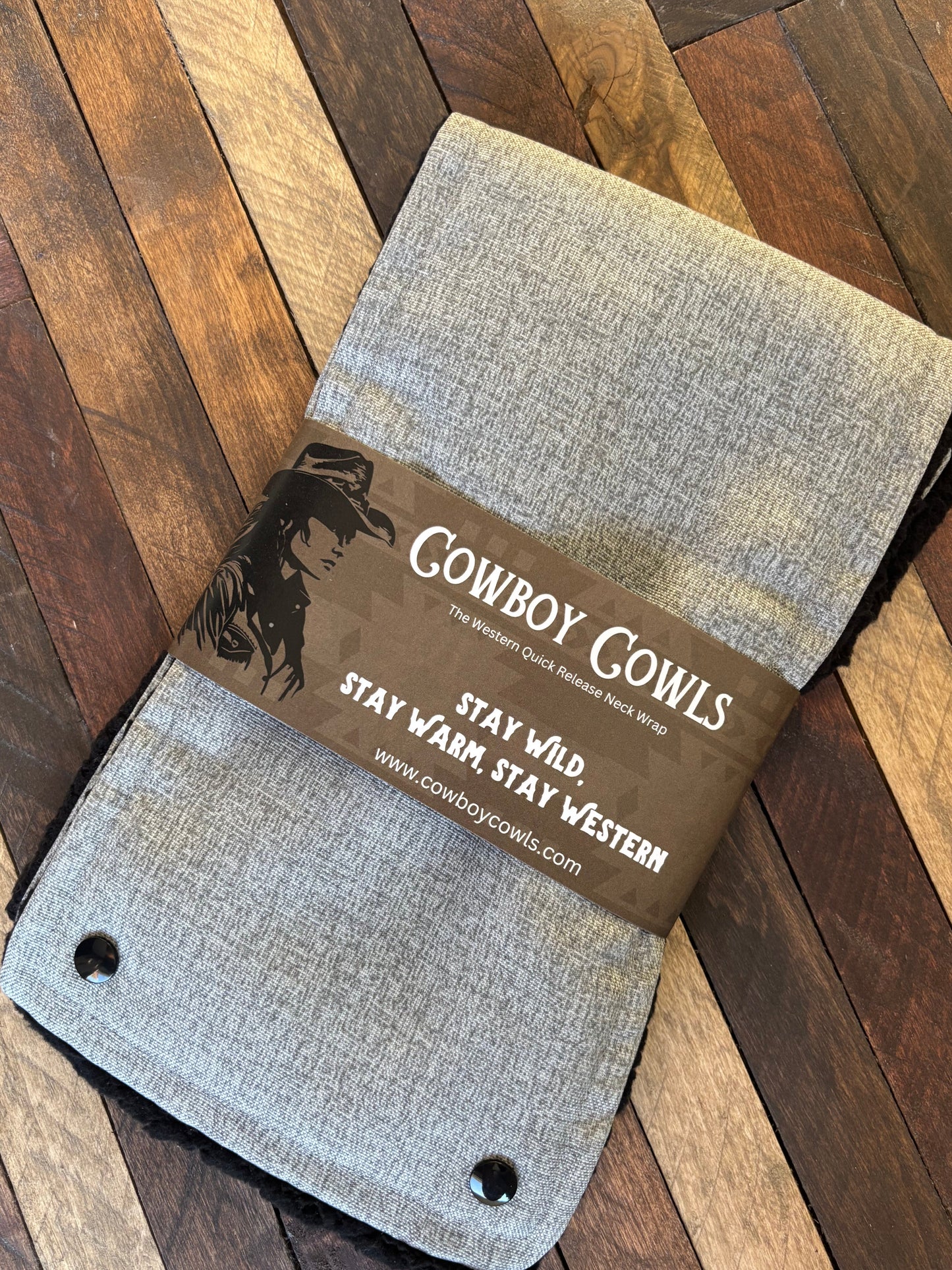 Grey - Cowboy Cowl