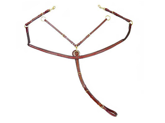 Chambers Bay Round Raised Leather Breastplate
