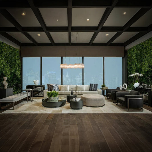 Rhodes Champagne Cowhide Area Rug