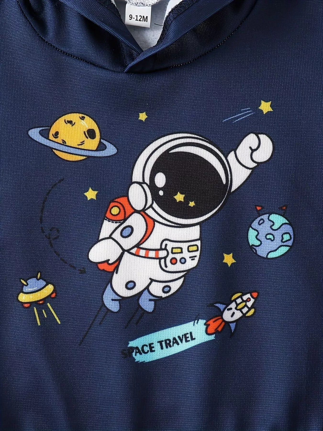 Children's Astronaut Space Travel Hoodie and Pants Set - 6M - 2Y
