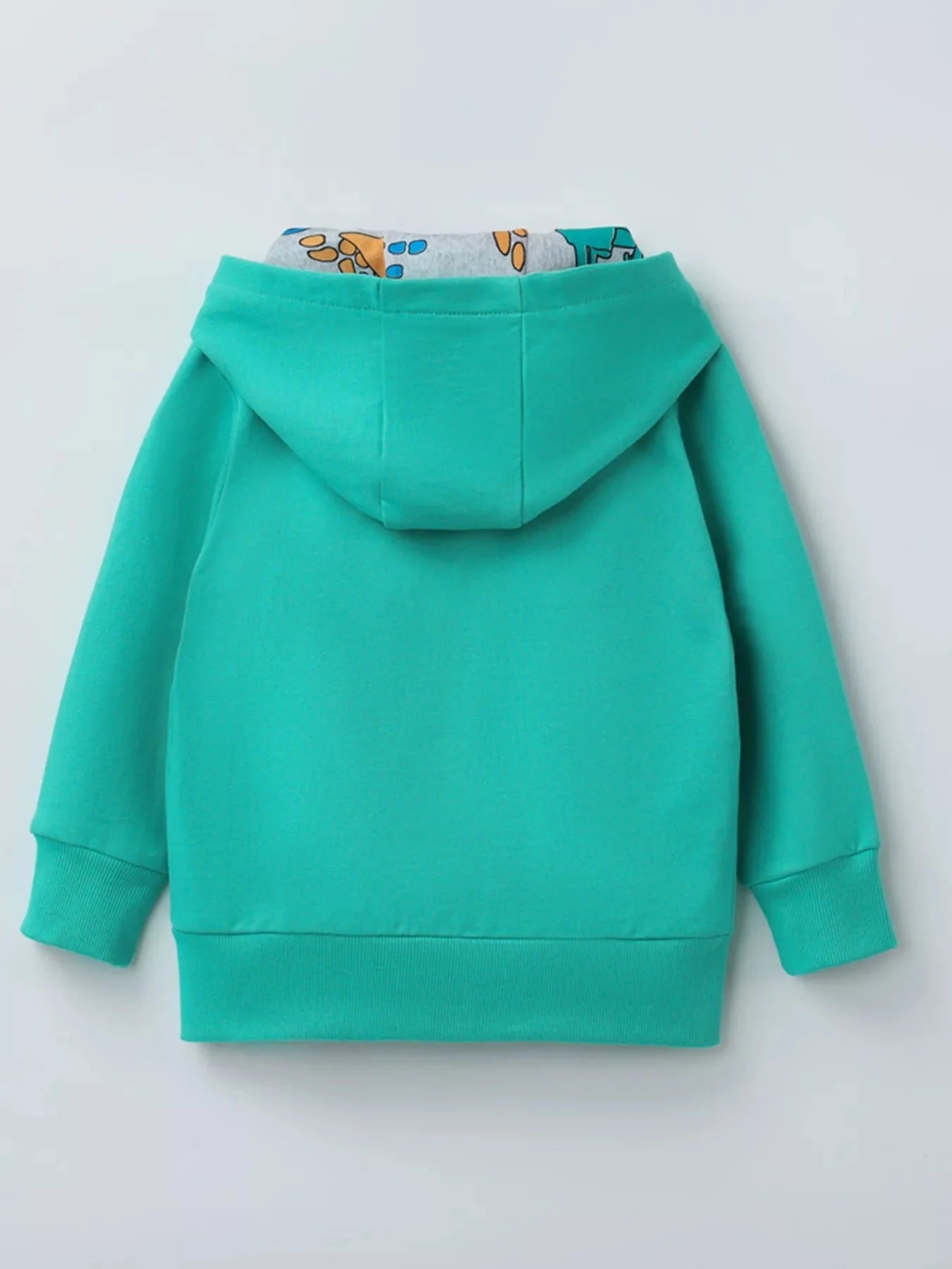 Children's Construction Vehicle Zip-Up Hoodie - 2Y - 8Y