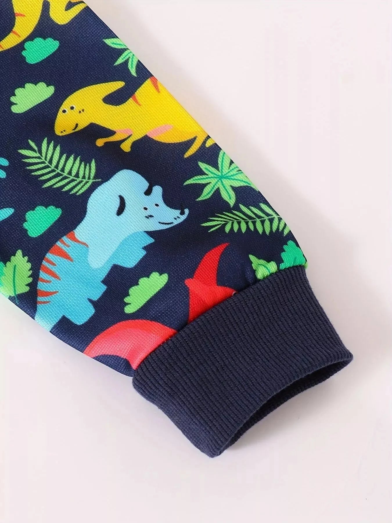 Children's Dinosaur Print Hoodie and Pants Set - 6M - 3Y