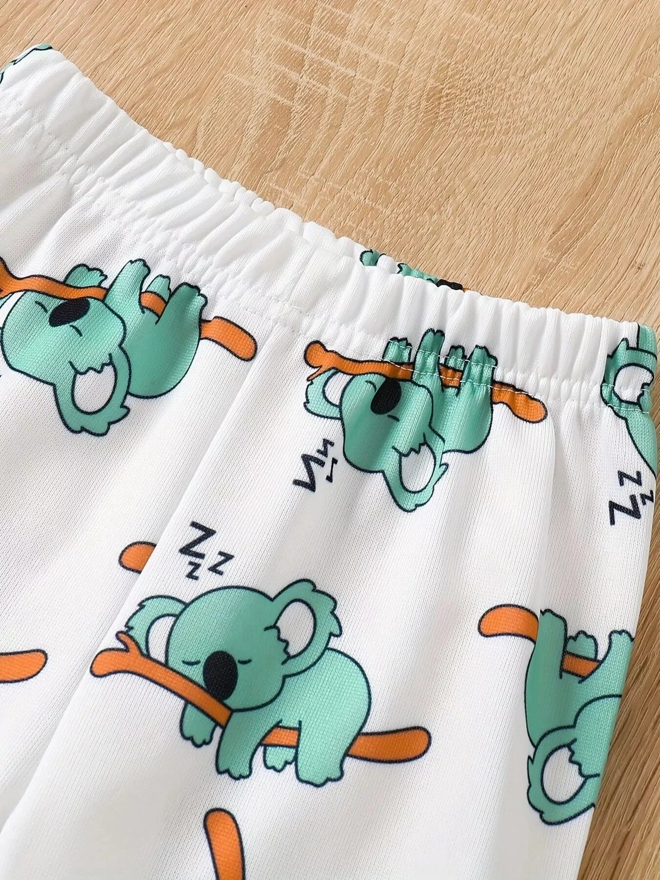 Children's Koala Graphic Hoodie & Pants Set