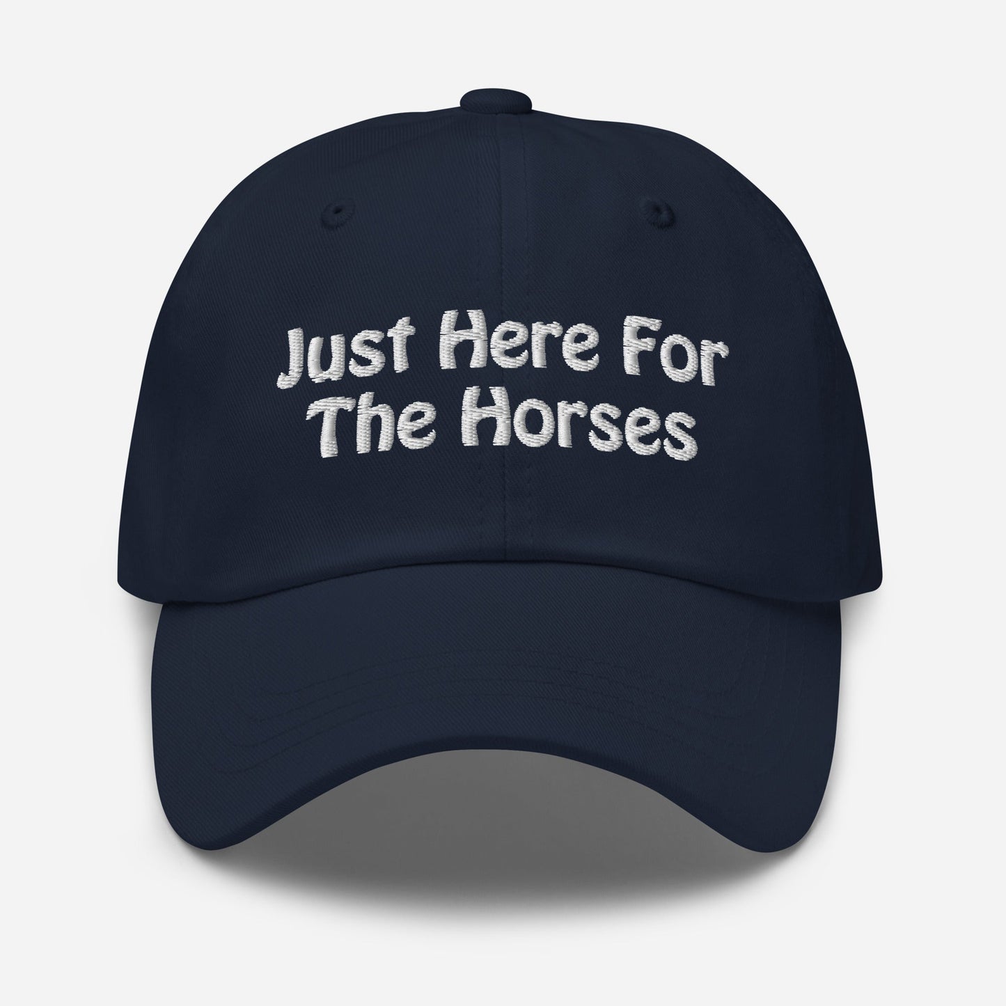 Dad hat - Just Here For The Horses