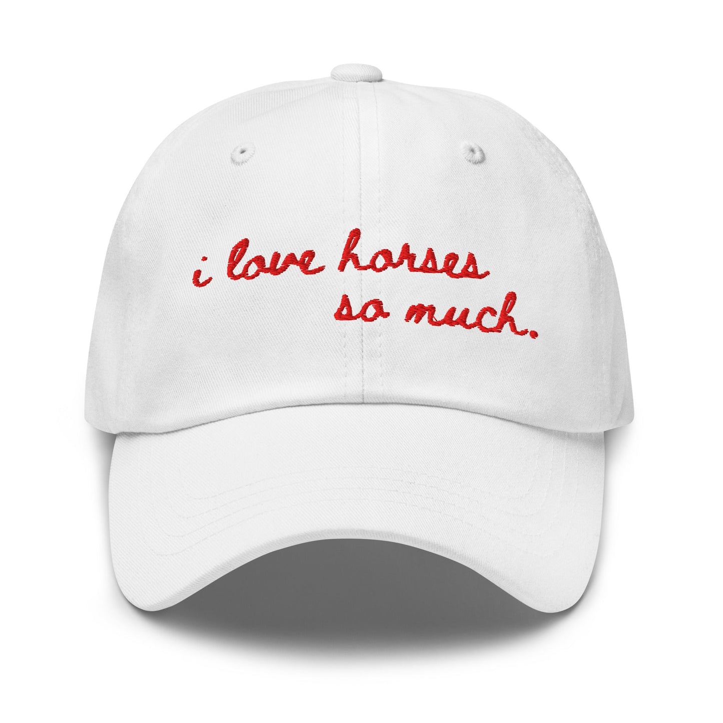 Dad hat - I Love Horses