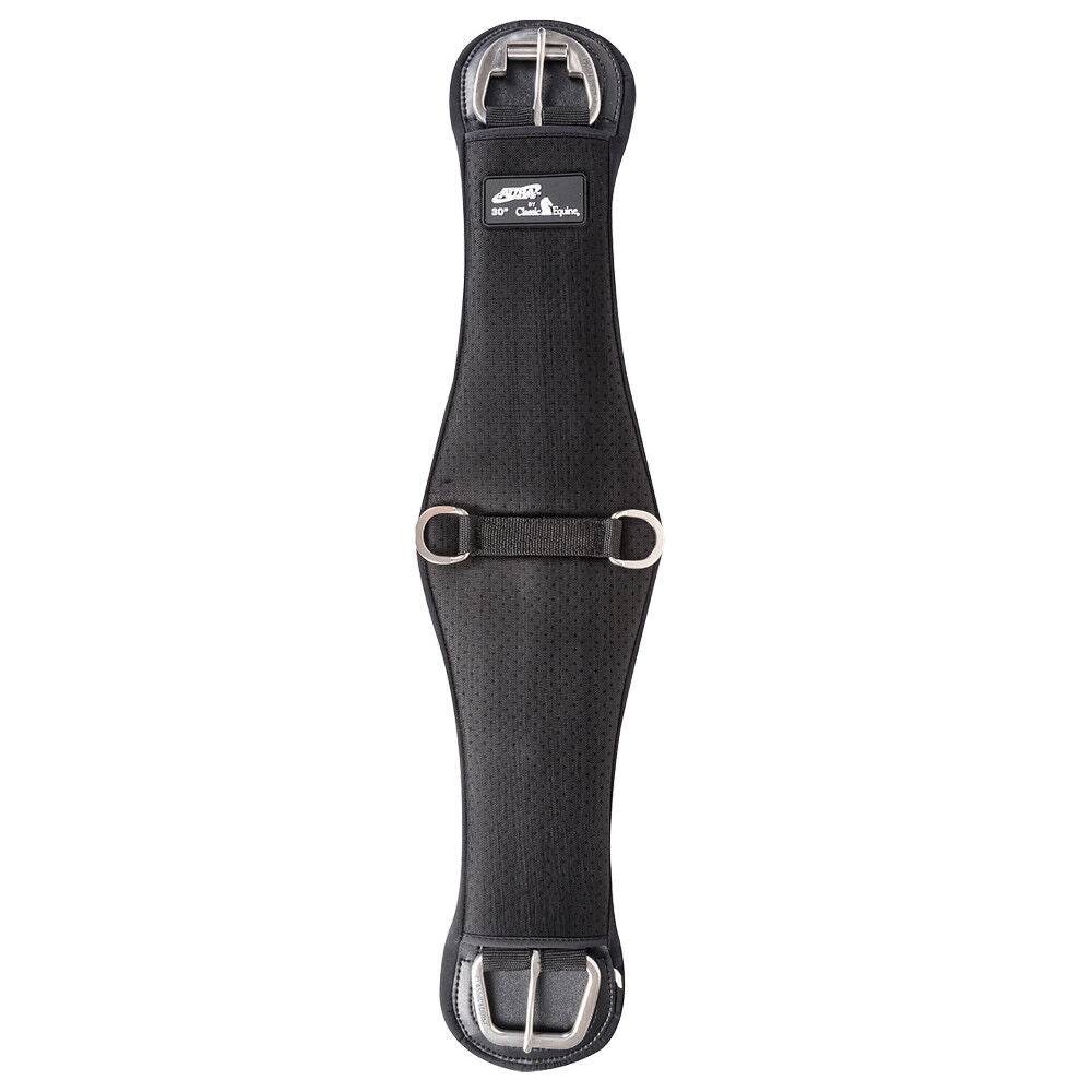 Classic Equine Aura Horse Cinch Roper Black