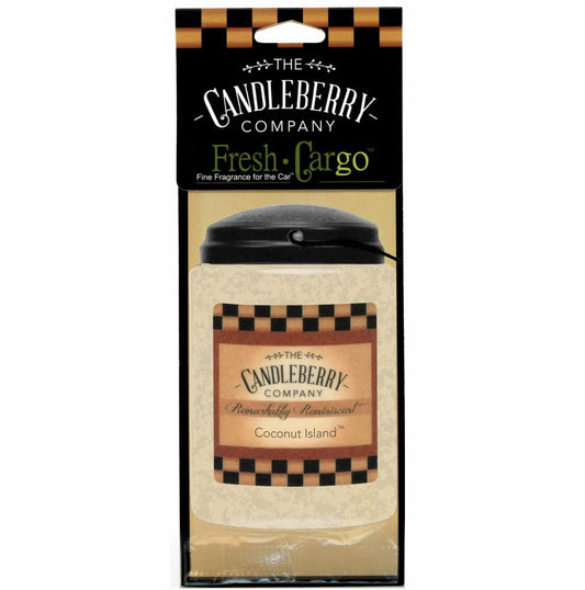 Coconut Island™- "Fresh Cargo"®, Scent for the Car (2-PACK) (Collective)