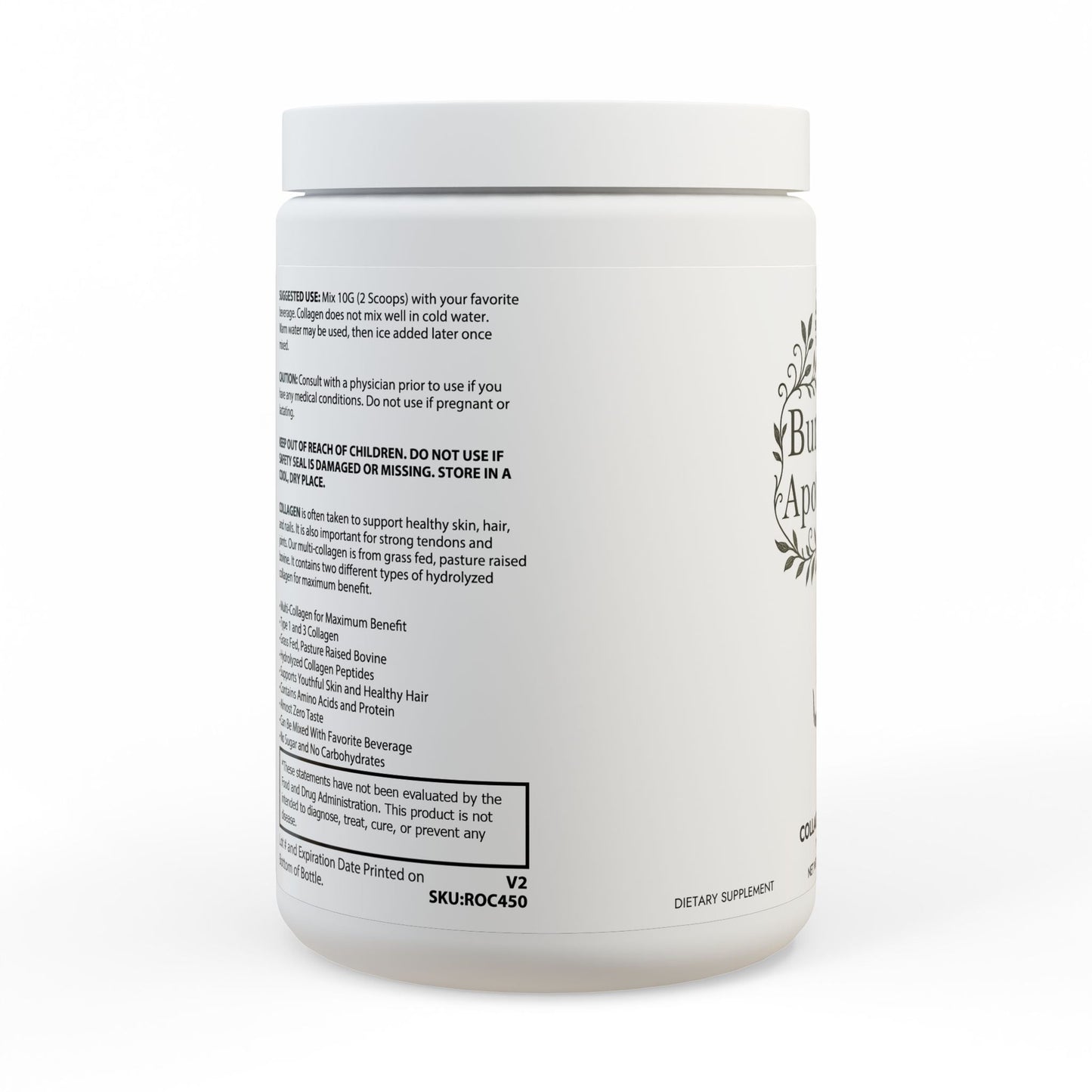 Collagen Peptides Daily Supplement - 35 Servings