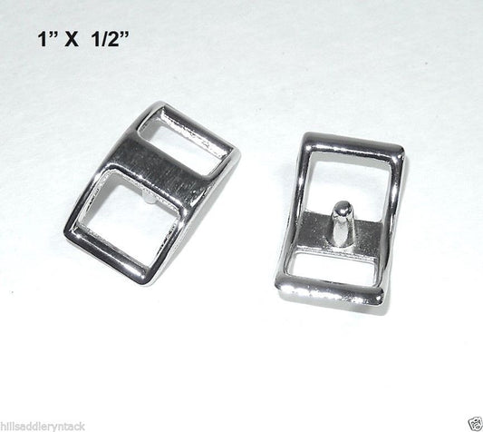1/2" NICKEL PLATED CONWAY BUCKLE