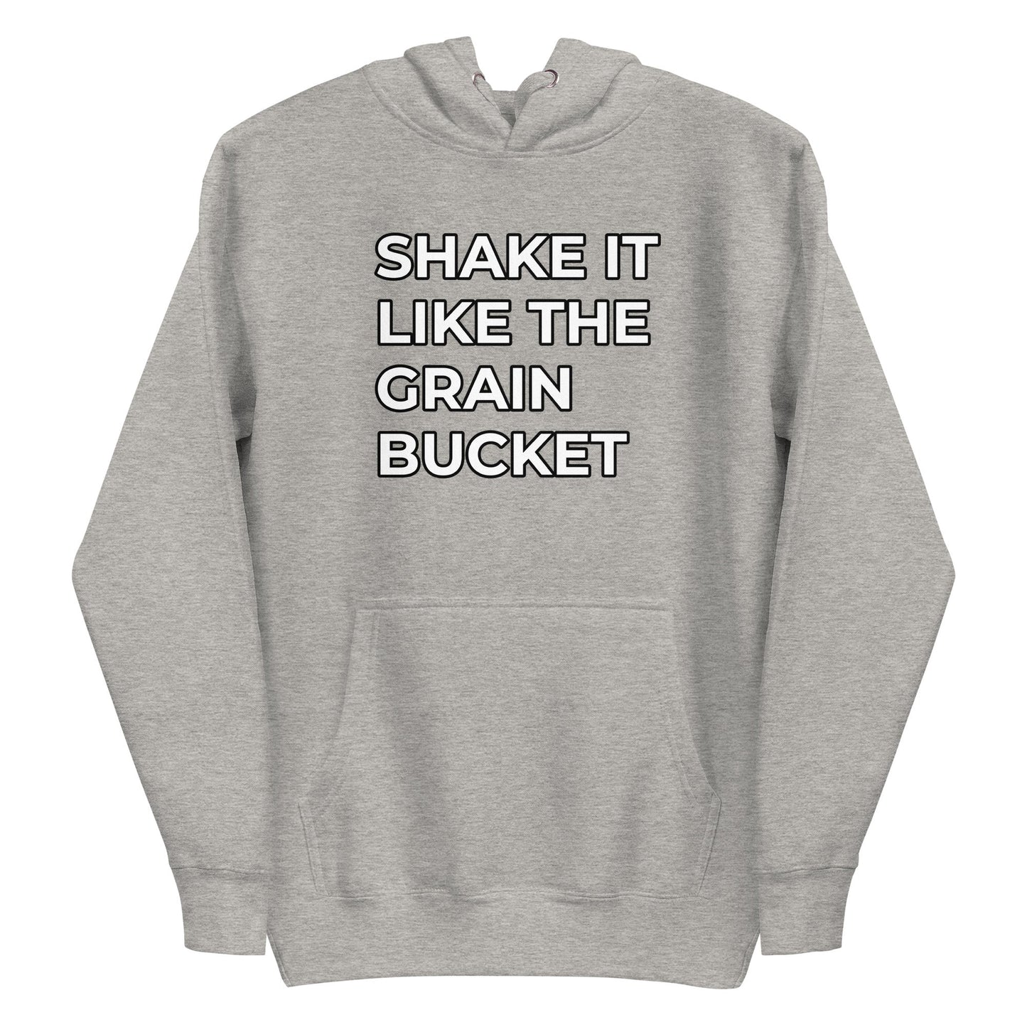 Unisex Shake It Like The Grain Bucket Cotton Hoodie