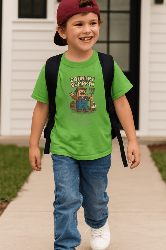 Country Bumpkin Box Style Kids Tee