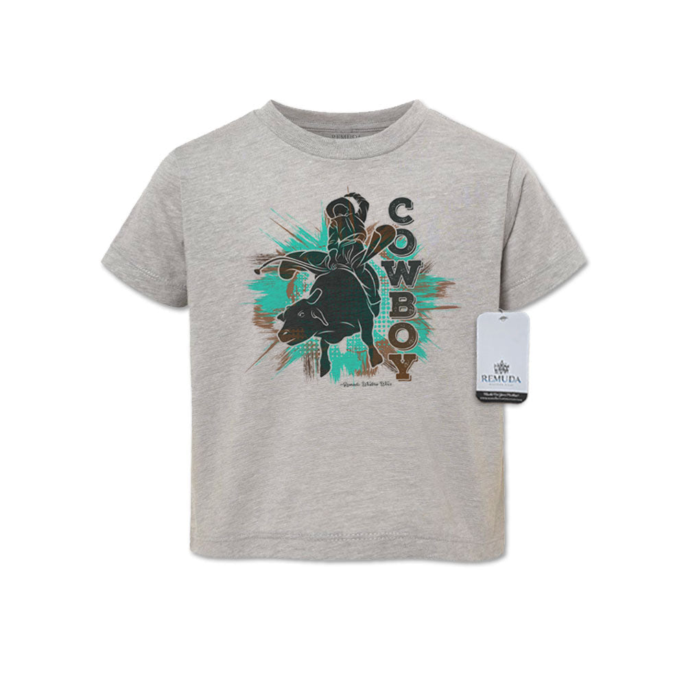 Cowboy Rodeo Bull Rider - Western Toddler Tee T-Shirt