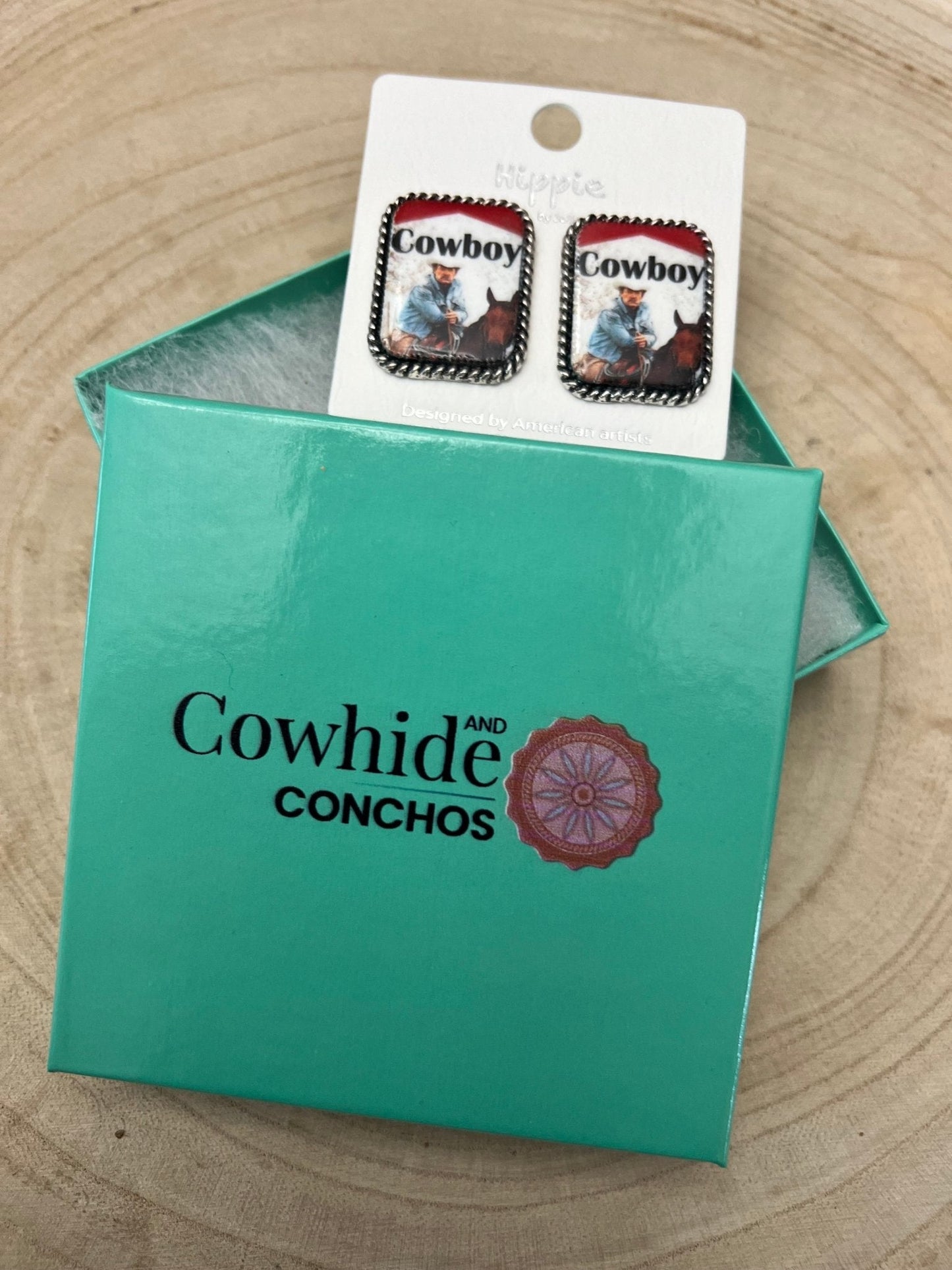 Cowboy Cigarette Fashion Earrings