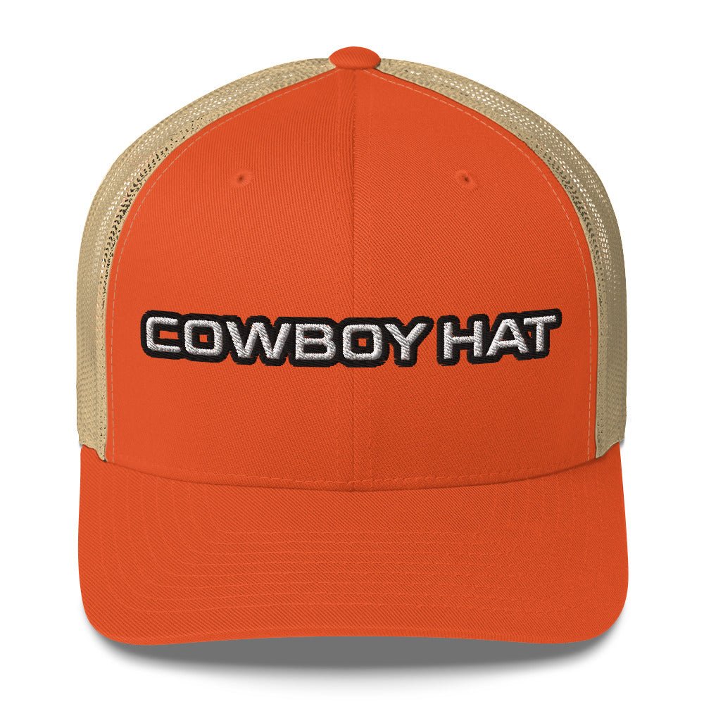 Cowboy Trucker Hat