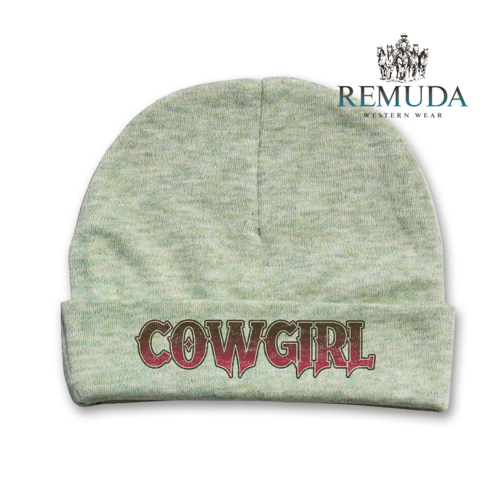 Cowgirl - Infant Baby Western Beanie Hat