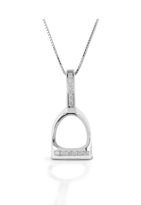 Cowgirl Luxe English Stirrup Necklace
