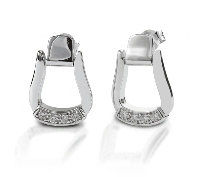 Cowgirl Luxe Oxbow Stirrup Earrings