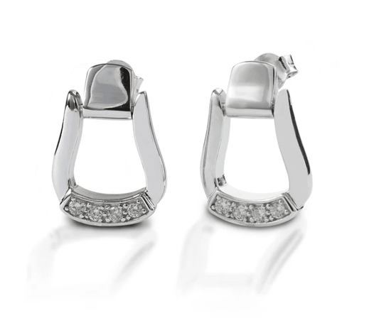 Cowgirl Luxe Oxbow Stirrup Earrings