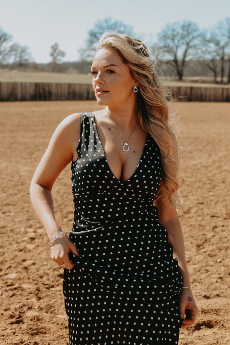 Cowgirl Luxe Oxbow Stirrup Necklace