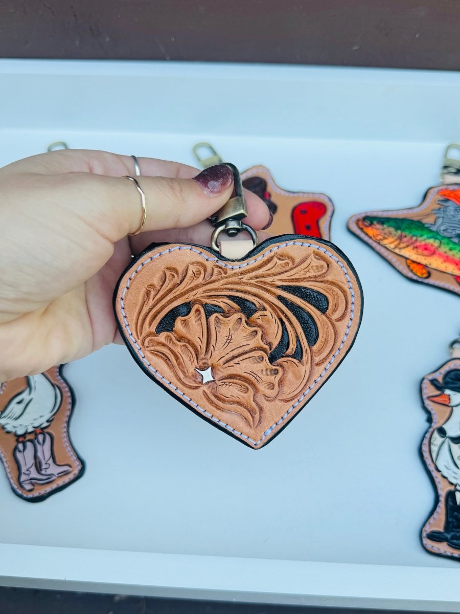 Cowgirl Purse Charm/Keychain