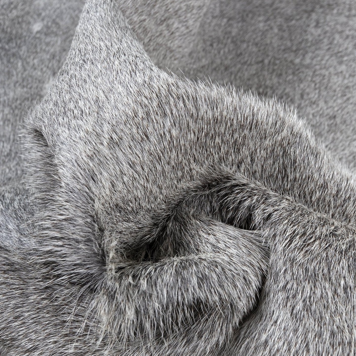 Grey Brazilian Cowhide Rug: XL