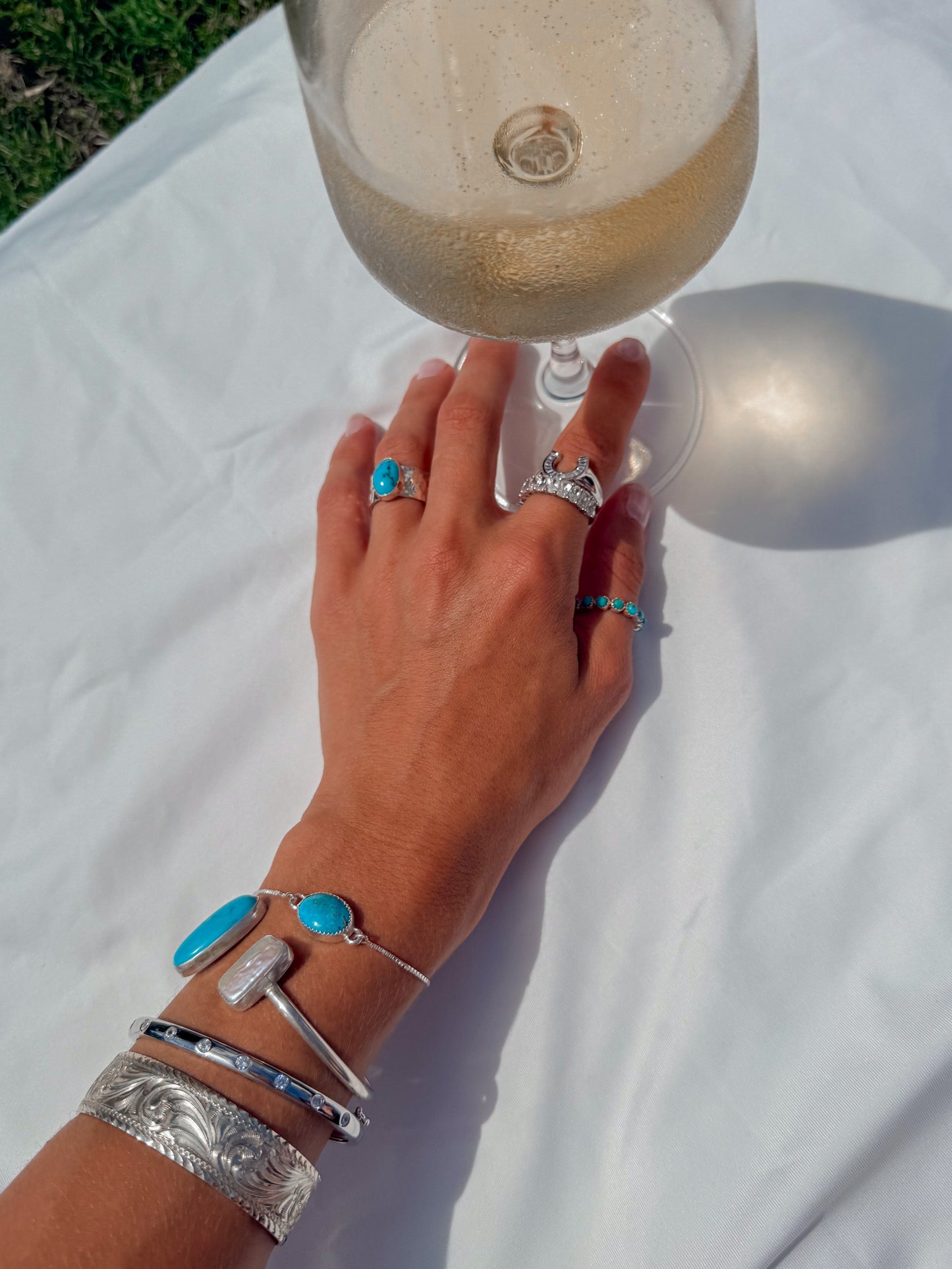 Cross Plains Turquoise Bracelet