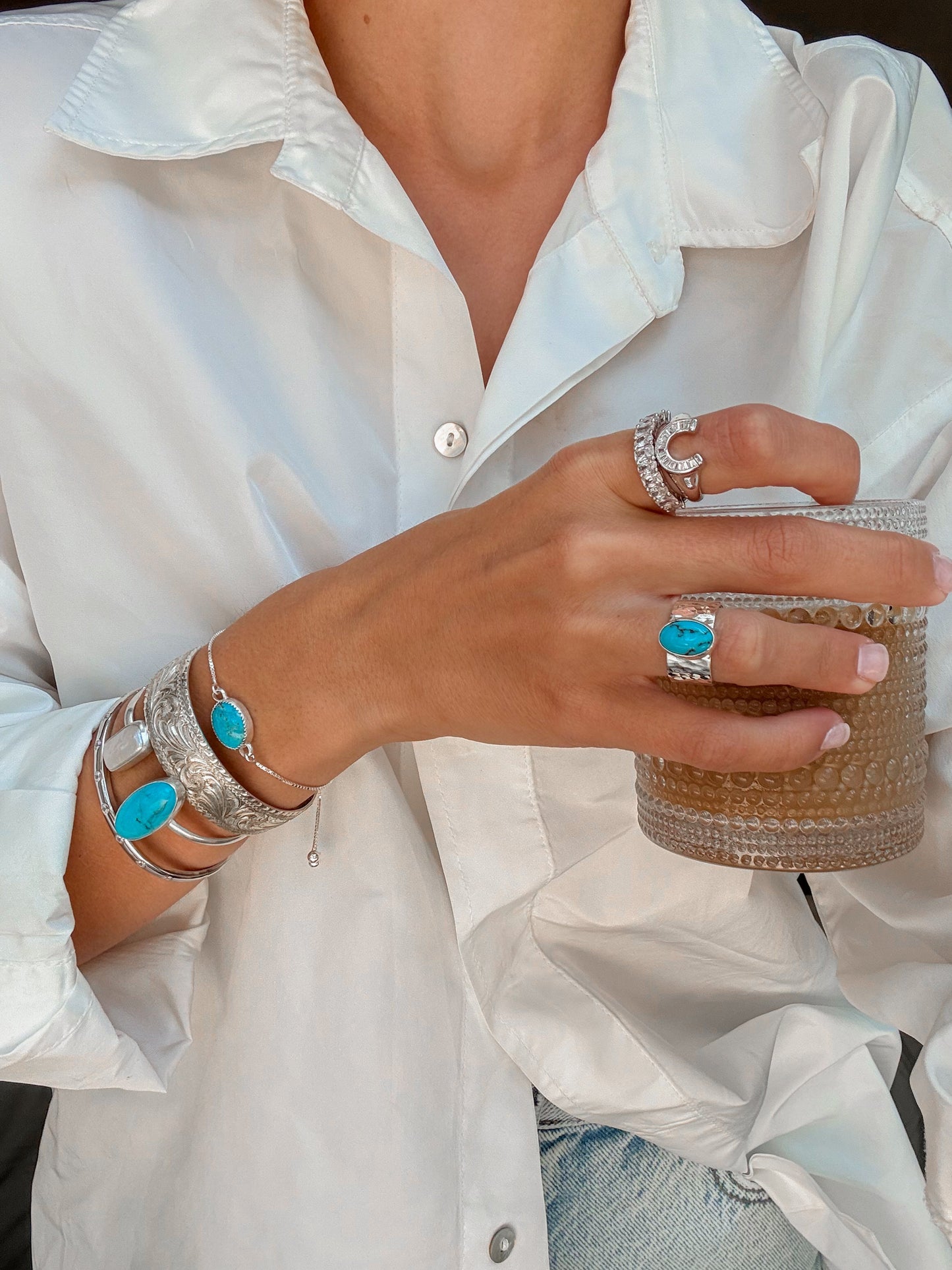 Cross Plains Turquoise Bracelet