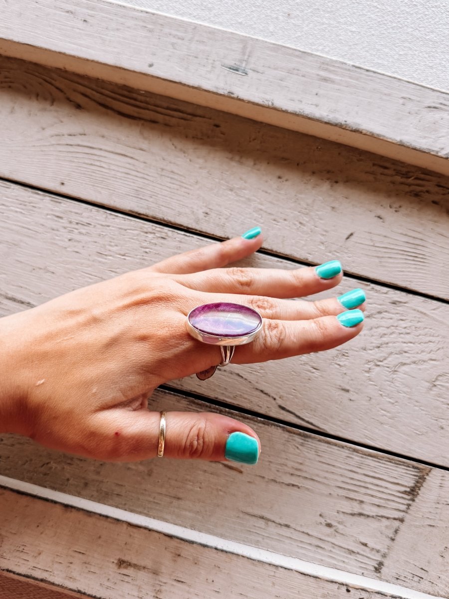 Custer Purple Spiny Oyster Ring