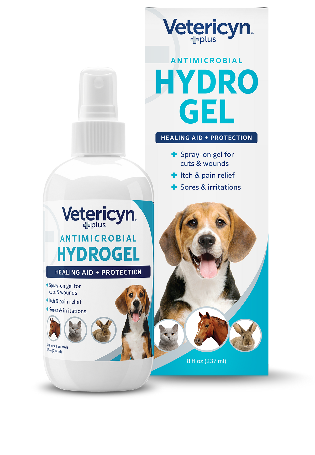 Vetericyn Plus ALL ANIMAL ANTIMICROBIAL HYDROGEL - 8 OZ