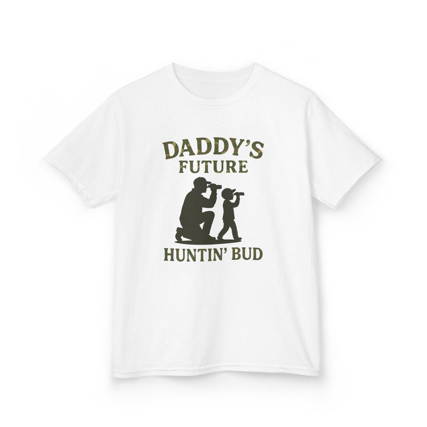 Daddy's Future Huntin' Bud Kids Tee