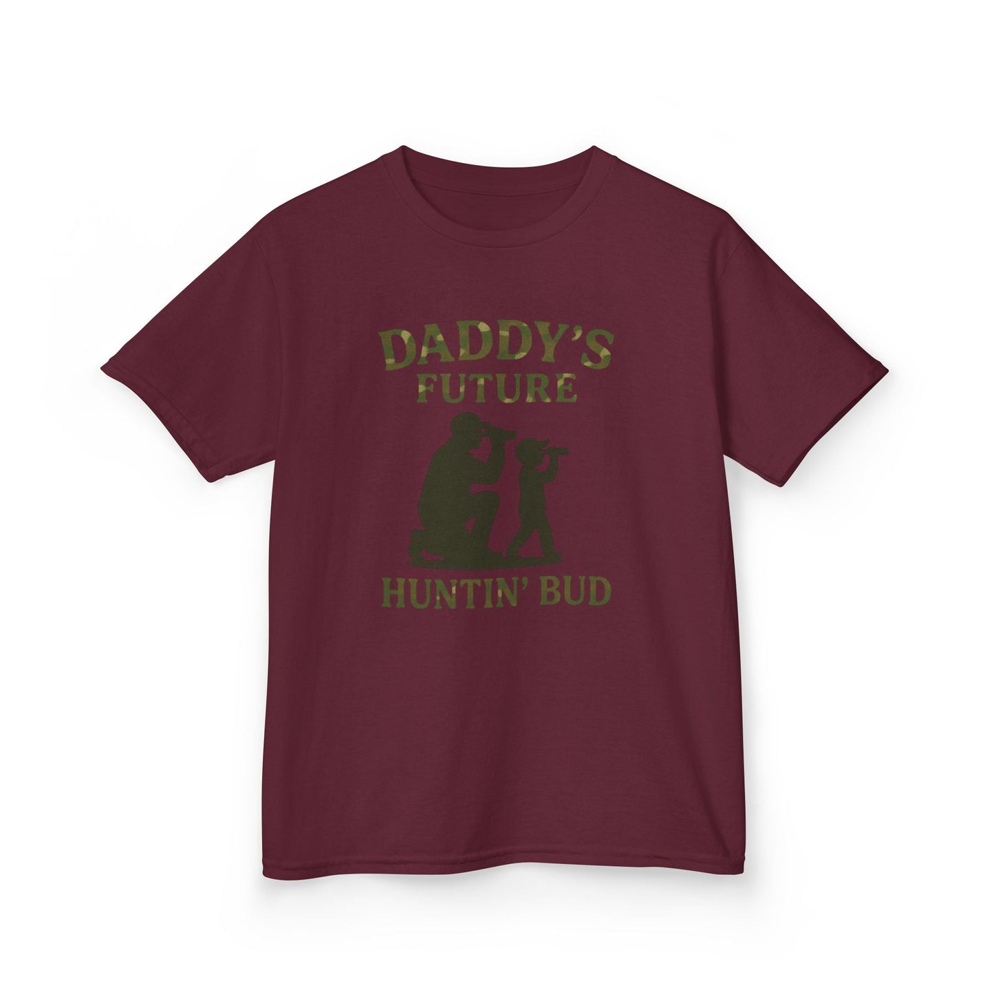 Daddy's Future Huntin' Bud Kids Tee