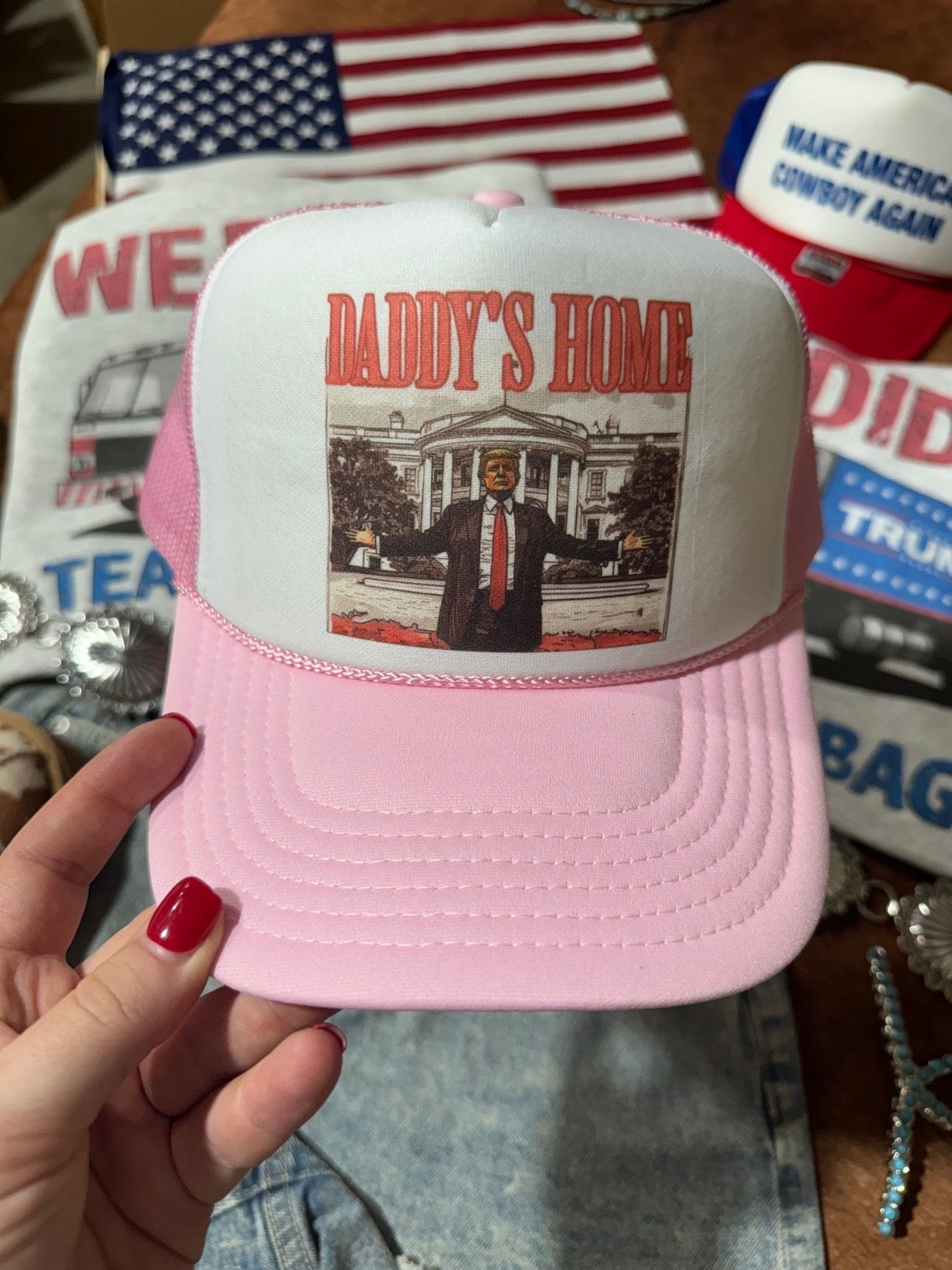 Daddy's Home Trump Trucker Hat