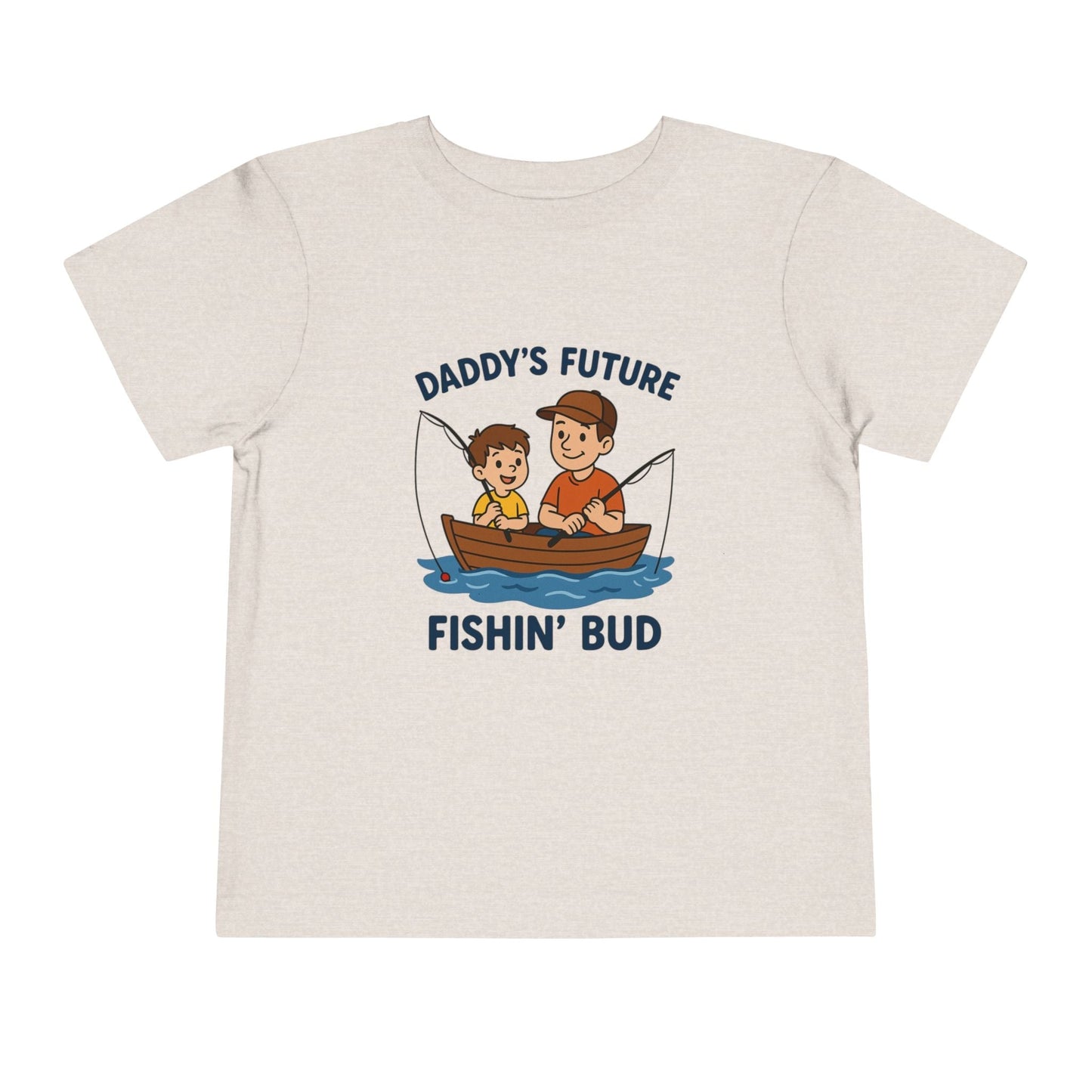 Daddy's Little Fishing Bud Tee for Toddlers