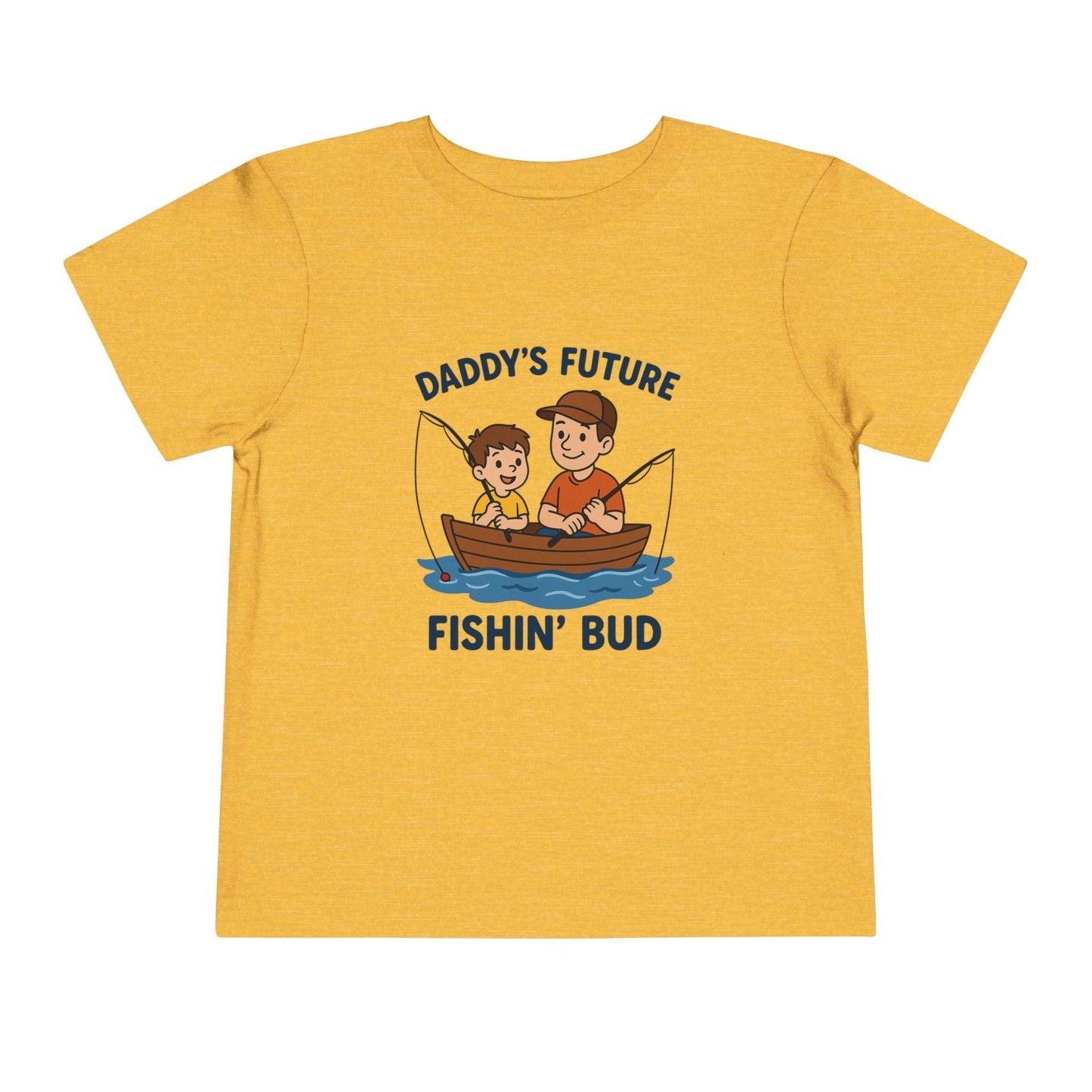 Daddy's Little Fishing Bud Tee for Toddlers